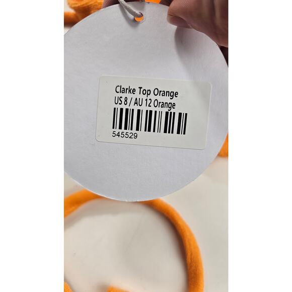 NWT princess polly Clarke top size US 8 terry cloth beach party festival top - Picture 4 of 6